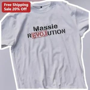 Massie Revolution Tee Thomas Massie Liberty Political Graphic T-Shirt Unisex Cotton available at our Los Angeles warehouse