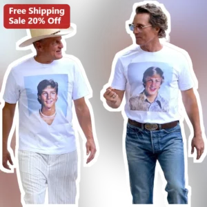 Matthew McConaughey Woody Harrelson Half Brothers Rumor Graphic Tee available at our Los Angeles warehouse