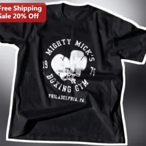 Mighty Mick's Boxing Gym Vintage Rocky Balboa Philadelphia Tee available at our Los Angeles warehouse
