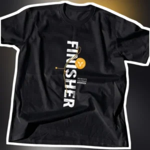 Milwaukee Lakefront Marathon Finisher Tee Commemorative Running Shirt available at our Los Angeles warehouse