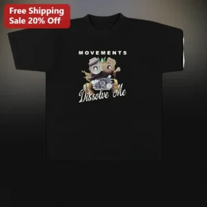 Movements Dissolve Me Band Tee Grunge Alternative Rock Merch available at our Los Angeles warehouse