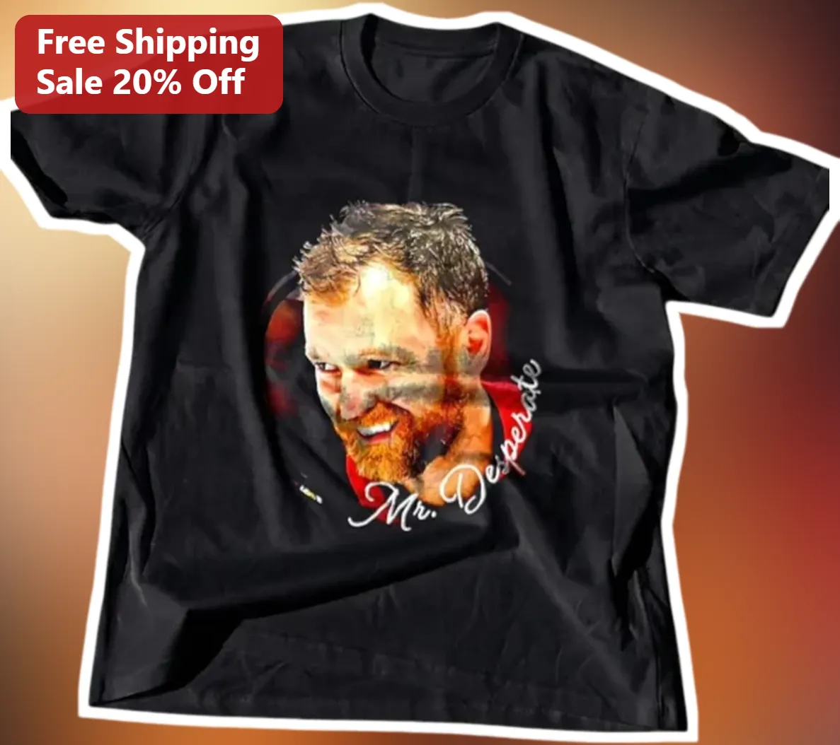 Mr. Desperate Conor McGregor UFC MMA Fan Graphic Tee for Men available at our Los Angeles warehouse