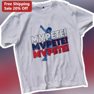 MVPete! Tee Pete Crow-Armstrong Baseball Graphic Shirt for Fans available at our Los Angeles warehouse