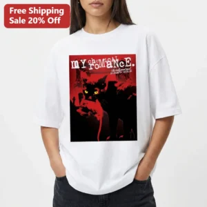 My Chemical Romance The Hollywood Bowl Tee, Halloween 2025 2026 Rock Band Concert Tour Merch Shirt available at our Los Angeles warehouse