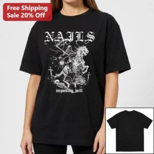 NAILS imposing will Tee Tee available at our Los Angeles warehouse