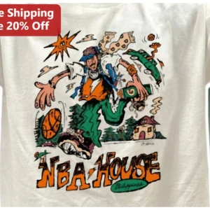 NBA House Philippines Graphic Tee Basketball Fan Event Souvenir Shirt available at our Los Angeles warehouse