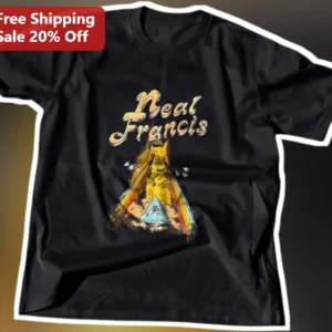 Neal Francis Tee Vintage Psychedelic Soul Band Merch Graphic T-Shirt available at our Los Angeles warehouse