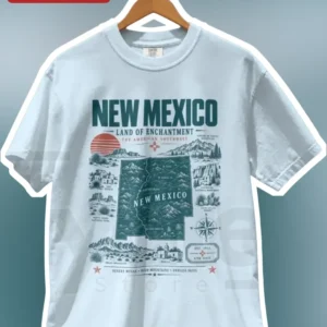 New Mexico Land of Enchantment Vintage Southwest Graphic Tee available at our Los Angeles warehouse