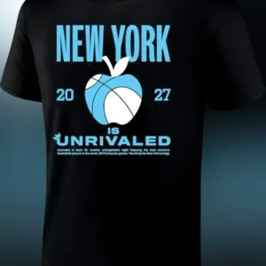 New York Is Unrivaled Tee Season 3 Basketball Fan Apparel available at our Los Angeles warehouse