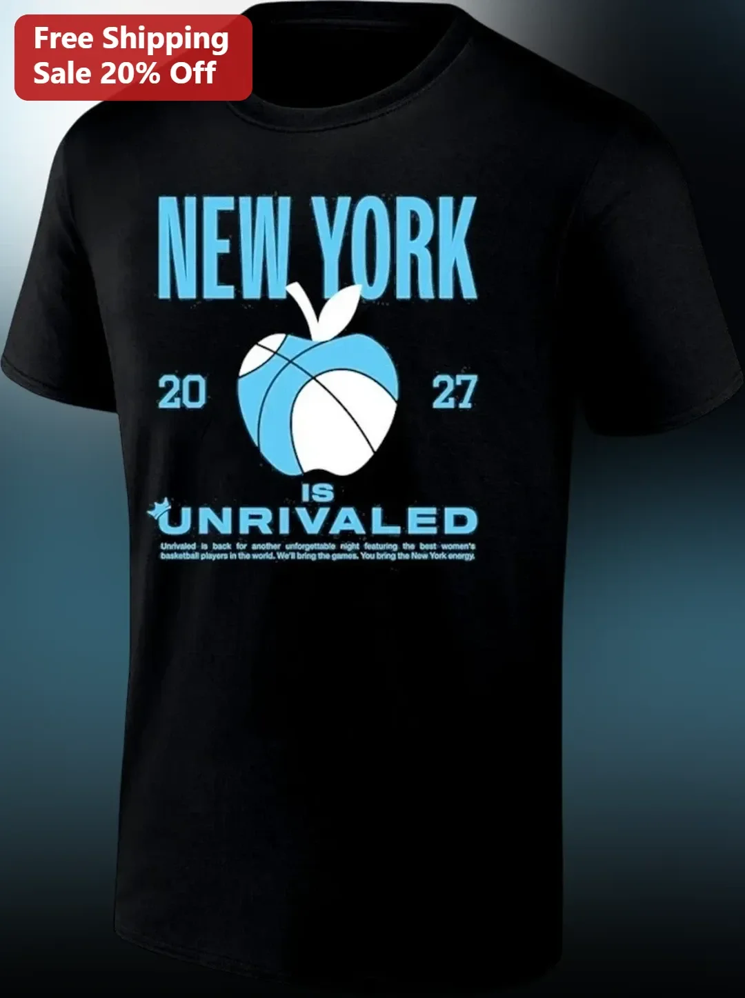 New York Is Unrivaled Tee Season 3 Basketball Fan Apparel available at our Los Angeles warehouse