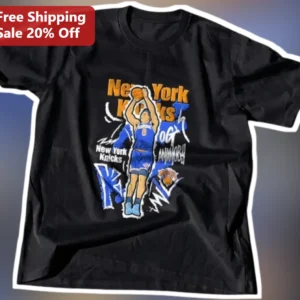 New York Knicks OG ANYBODY Jalen Brunson Signature Graphic Tee available at our Los Angeles warehouse