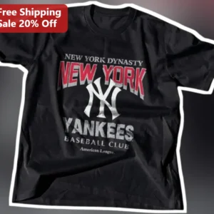 New York Yankees Baseball Club Vintage Dynasty Graphic Tee available at our Los Angeles warehouse