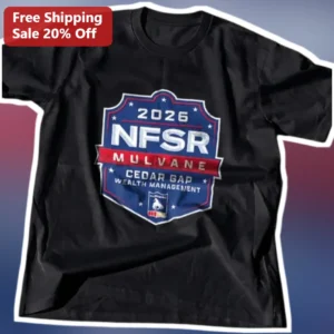 NFSR National Finals Steer Roping Tee Custom Name Sponsor Logo Shirt available at our Los Angeles warehouse