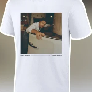 Niall Horan Dinner Party Tee Album Merch Graphic T-Shirt available at our Los Angeles warehouse