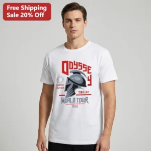 ODYSSEY LIMITED EDITION BC WORLD TOUR TROY Tee Tee available at our Los Angeles warehouse