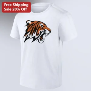 Ohio Tiger Mascot Tee, Roaring Tiger Head Graphic Shirt, College Sports Fan Gift for Alumni, Student available at our Los Angeles warehouse