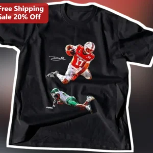 Oklahoma State Cowboys Tylan Wallace Signature Action Tee available at our Los Angeles warehouse