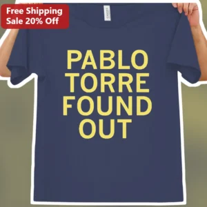 Pablo Torre Finds Out Podcast Merch Tee available at our Los Angeles warehouse
