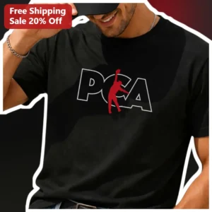 PCA Basketball Slam Dunk Graphic Tee for Players Coaches Fans Athletic Shirt available at our Los Angeles warehouse