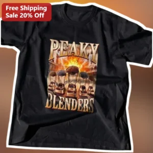Peaky Blenders Tee Vintage Retro Blender Graphic Shirt Funny Kitchen Humor Gift for Home Baristas available at our Los Angeles warehouse