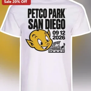 Petco Park San Diego Tee Baseball Fan Souvenir Shirt For Padres Supporters available at our Los Angeles warehouse