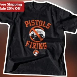 Pistols Firing Vintage Collegiate Tee Texas A&M Aggies Armadillo Mascot Shirt available at our Los Angeles warehouse