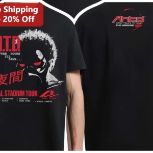 A.H.T.D. After Hours Til Dawn Global Stadium Tour The Weeknd Graphic Tee available at our Los Angeles warehouse