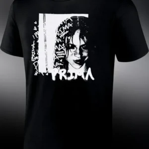 PRIMA Megan Thee Stallion Grunge Graphic Tee Black Hip Hop Streetwear Shirt available at our Los Angeles warehouse