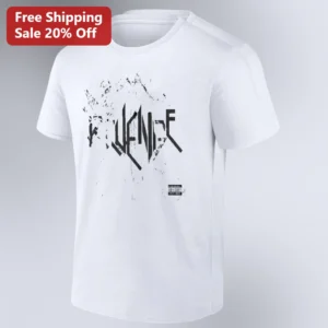 Revenge Tee Gothic Typography Streetwear Shirt Distressed Grunge Urban Fashion White Cotton Gift for available at our Los Angeles warehouse