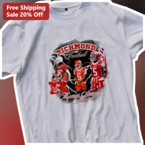 Richmond Football Tee Personalized Youth Sports Gift for Football Moms available at our Los Angeles warehouse