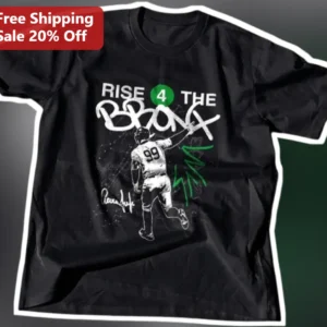 RISE 4 THE BRONX Aaron Judge Number 99 Distressed Baseball Graphic Tee available at our Los Angeles warehouse