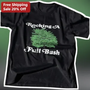 Rocking A Full Bush Tee Body Positive Vintage Graphic Shirt for Women available at our Los Angeles warehouse