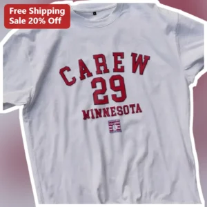 Rod Carew Tee Vintage Baseball Fan Gift Minnesota Twins Cooperstown Style Shirt available at our Los Angeles warehouse