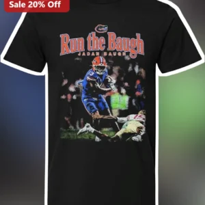 Run the Baugh Florida Gators Football Player Graphic Tee available at our Los Angeles warehouse