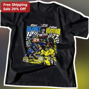 Ryan Blaney Carson Hocevar The Two-Piece Tee NASCAR Bristol Fight Merch Gift available at our Los Angeles warehouse