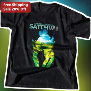 SATCHVAI Tee Joe Satriani Steve Vai Guitarist Double Exposure Rock Band Merch available at our Los Angeles warehouse