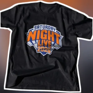 Saturday Night Live 2026 Season 52 Tee Vintage Distressed Logo Graphic Shirt for TV Fans available at our Los Angeles warehouse