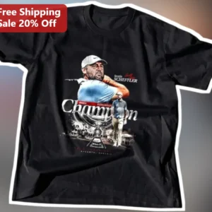 Scottie Scheffler Champion Tee FedEx Cup Winner Golf Shirt available at our Los Angeles warehouse