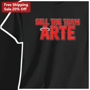 Sell The Team Arte Los Angeles Angels Fan Protest Tee available at our Los Angeles warehouse