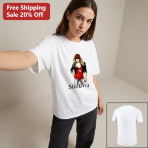 Shakira Pop Singer Graphic Tee Gift for Music Fans Concert Merch available at our Los Angeles warehouse