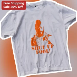 Shut Up Fool Kratos God of War Graphic Tee Funny Gaming Shirt available at our Los Angeles warehouse
