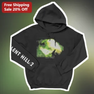 Silent Hill 2 Wounds Will Heal James Sunderland Hoodie available at our Los Angeles warehouse