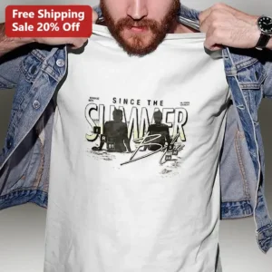 Since The Summer Father Son Matching Graphic Tee Personalized Dad Gift available at our Los Angeles warehouse