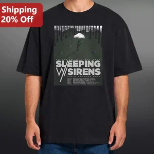 Sleeping With Sirens An Ending In Itself Tour Graphic Tee available at our Los Angeles warehouse