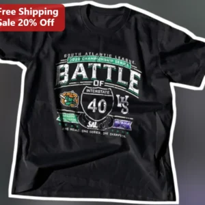 South Atlantic League Tee Battle Of Interstate 40 One Road One Series One Champion Vintage Minor Lea available at our Los Angeles warehouse