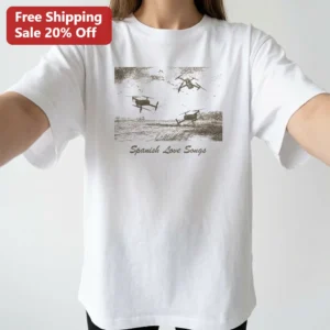 Spanish Love Songs Tee Tee available at our Los Angeles warehouse