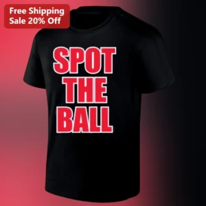 Spot the Ball Tee, Funny Soccer and Football Fan Slogan Shirt, Sports Humor Gift for Game Day, Novel available at our Los Angeles warehouse