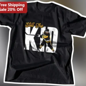 Still The Kid Tee Sidney Crosby Penguins Hockey Vintage Distressed Graphic Shirt for Men available at our Los Angeles warehouse