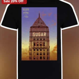 Sugar Tee Retro Minneapolis First Avenue Building Graphic Tee available at our Los Angeles warehouse