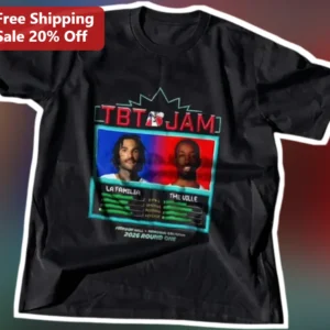 TBT Jam La Familia The Ville Kentucky Basketball Retro Trading Card Graphic Tee available at our Los Angeles warehouse